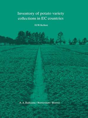 cover image of Inventory of Potato Variety Collections in EEC Countries